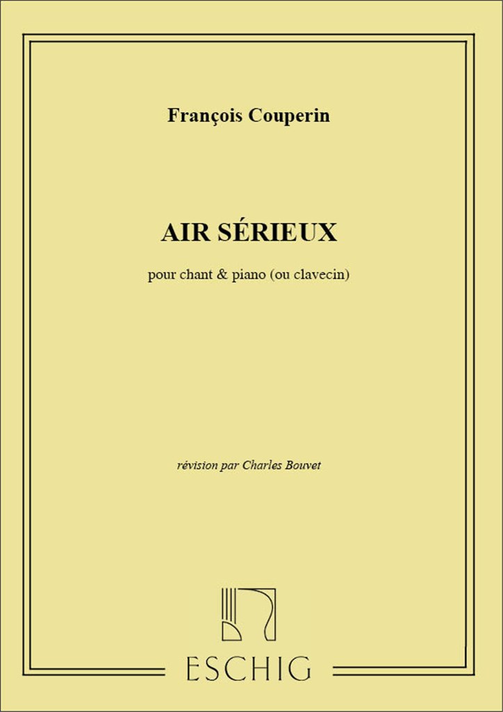 Air Serieux Cht-Piano (Revision Charles Bouvet